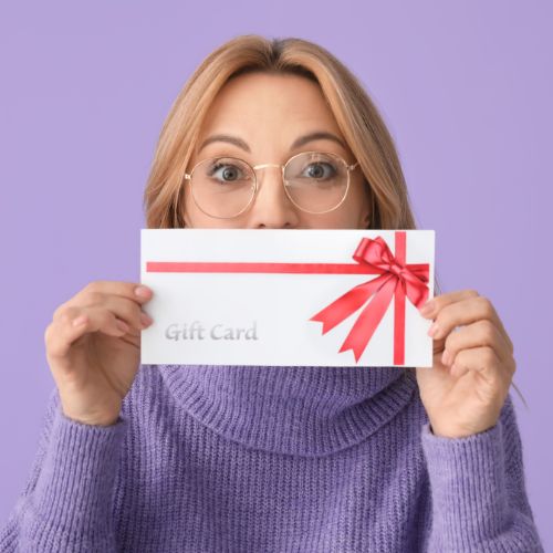 Home cleaning gift cards